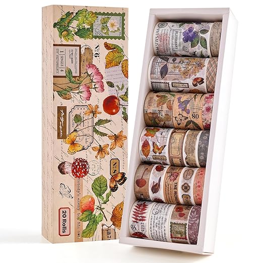 60 Rolls Washi Tape Sets Wrapping Planner - Image 3